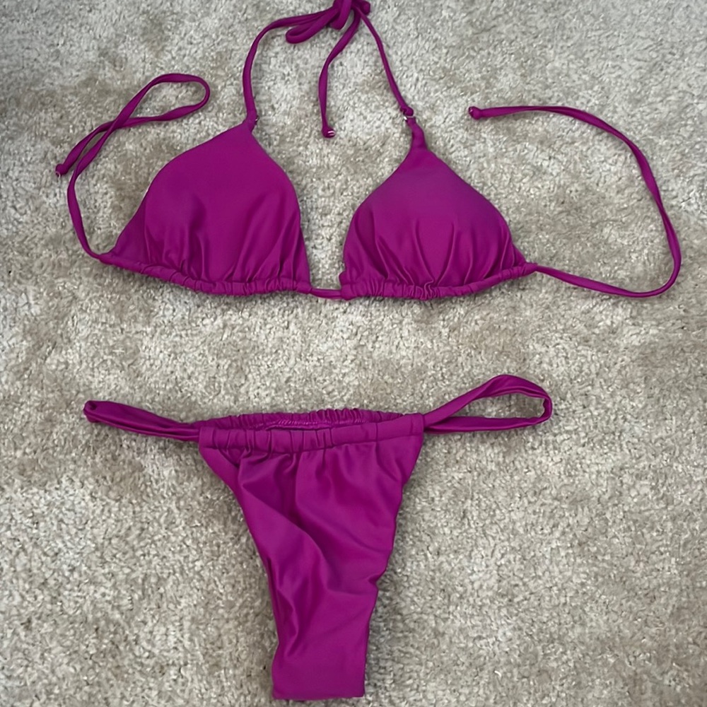 Magenta bikini, never worn